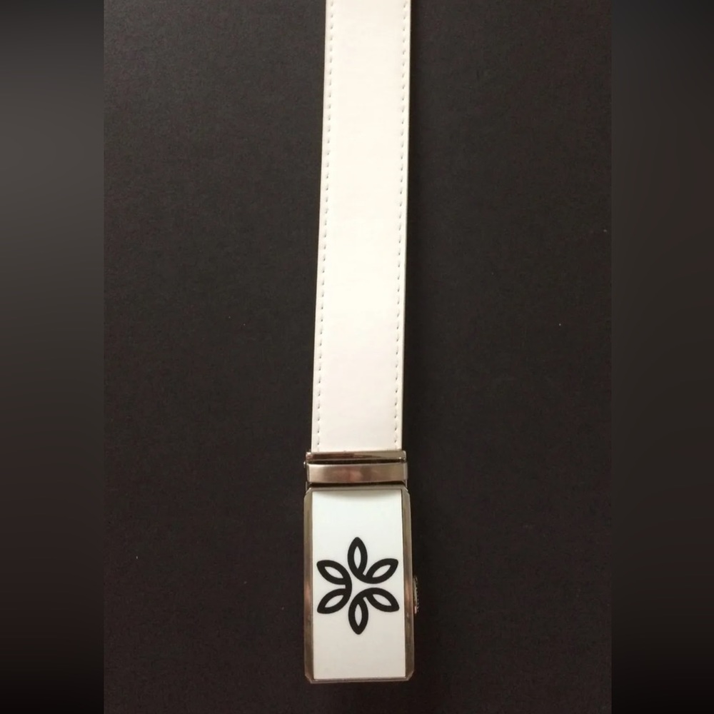 P/A Interchangeable Adjustable Buckle White Smoot… - image 8